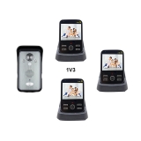 3.5 inch wireless video door phone wireless two-way intercom
