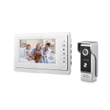 4.3 Inch TFT Color Video Door Phone Intercom System Wired Door Bell 