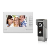 4.3 Inch TFT Color Video Door Phone Intercom System Wired Door Bell 