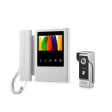 4.3 Inch TFT Color Video Door Phone Intercom System Wired Door Bell 