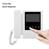 4.3 Inch TFT Color Video Door Phone Intercom System Wired Door Bell 